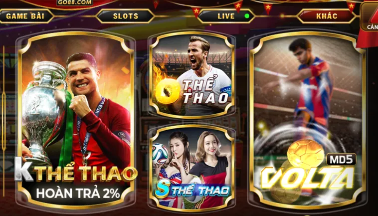 K Thể Thao Tại Go88 Sân Chơi Cá Cược Hấp Dẫn Nhất Hiện Nay