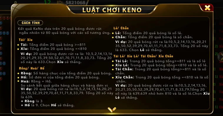 Chinh Phục Sảnh Keno Tại Go88 Với Trải Nghiệm Đẳng Cấp Thế Giới
