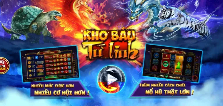 Nổ Hũ Kho Báu Tứ Linh Tại Go88 Hành Trình Săn Kho Báu Giá Trị