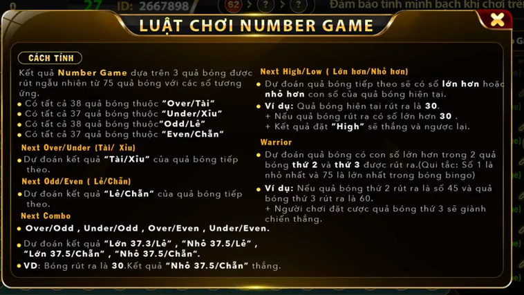 Chinh Phục Sảnh Number Game Tại Go88 Với Trải Nghiệm Đẳng Cấp Thế Giới